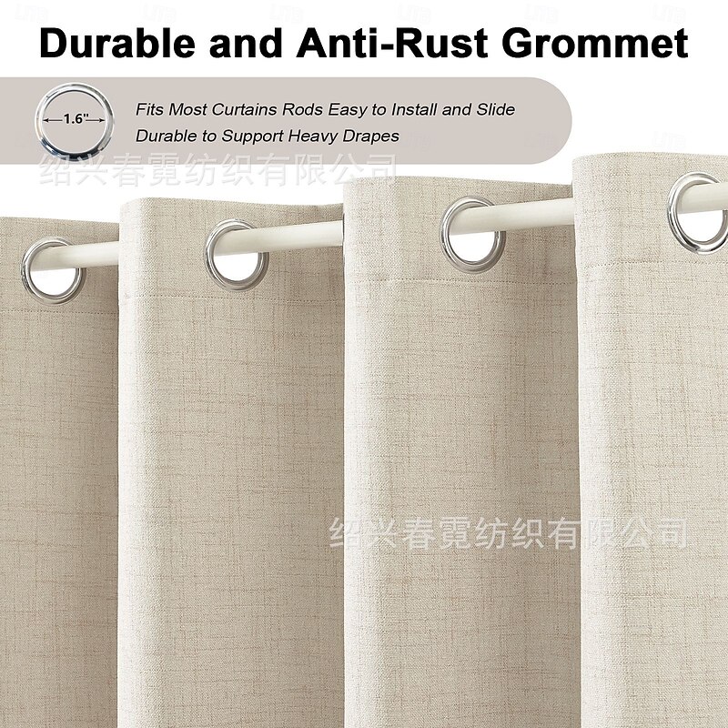 One Panel Modern Minimalist Style Cotton Linen Window Screen Living Room Bedroom Dining Room Study Room Semi Transparent Screen Curtain2