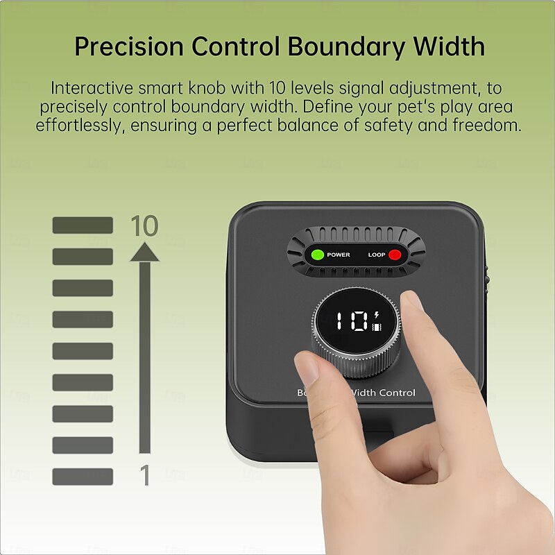 Rechargeable In-ground pet fence system For Dogs durable Dog Invisible Containment Kit4