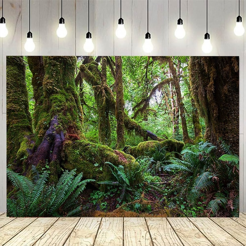 Natural Forest Tree Scenery  Hanging Tapestry Wall Art Large Tapestry Mural Decor Photograph Backdrop Blanket Curtain Home Bedroom Living Room Decoration