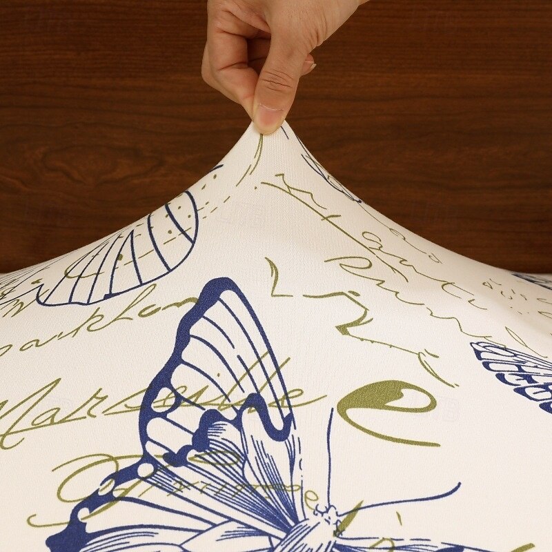 Printed Stretch RV Dinette Cushion Covers - Full Coverage Elastic Slipcovers for Camper Seats - Stylish and Durable2