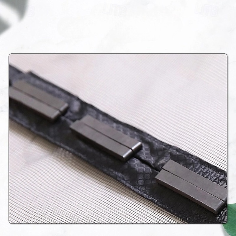 Garage Magnetic Screen Door Garage Door Screen Magnetic Closure Fiberglass Garage Screen Doors for Car Garage Pull Down for Patio, Porch, Window to Keep Bugs Out2