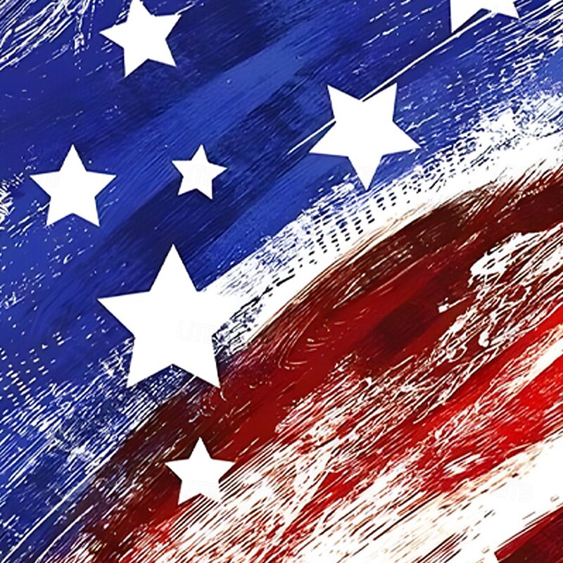 Independence Day Men's American US Flag Patriotic Lined Shorts 2 in 1 Board Shorts Swim Trunks Mid Waist Holiday Side Pockets With Compression Liner Elastic Drawstring Waist Designer Clothing Apparel2