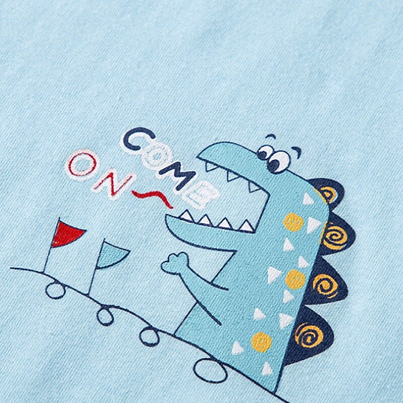 Kids Boys Tank Tee Cartoon Sleeveless Children Top Going out Cool Basic Summer White 4 years+4