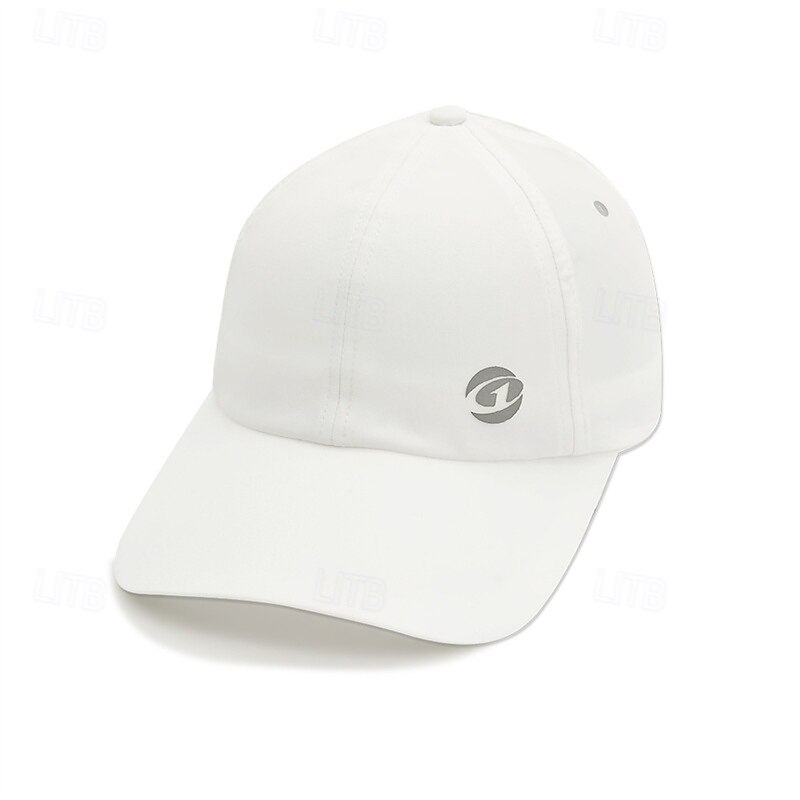 Baseball Cap Tennis Cap Men's Women's Cap Graphic Sun Protection Breathable for Tennis Baseball Running Summer Black White Pink2