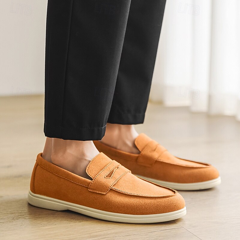 Men's Casual Loafers with Breathable Mesh Design and Soft Footbed - Perfect for Everyday Wear and Travel3