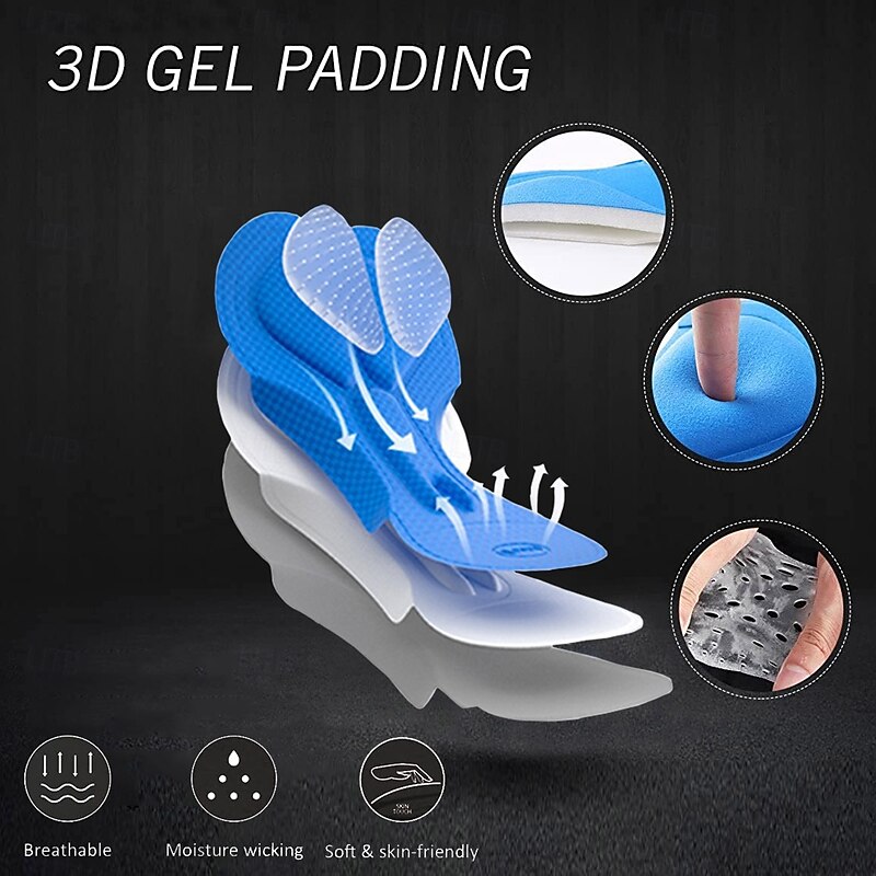 Women's Graphic Geometric Cycling Shorts Bike Shorts Padded Shorts / Chamois Sports Sunscreen UV Resistant 3D Pad Quick Dry Black Clothing Apparel Bike Wear4