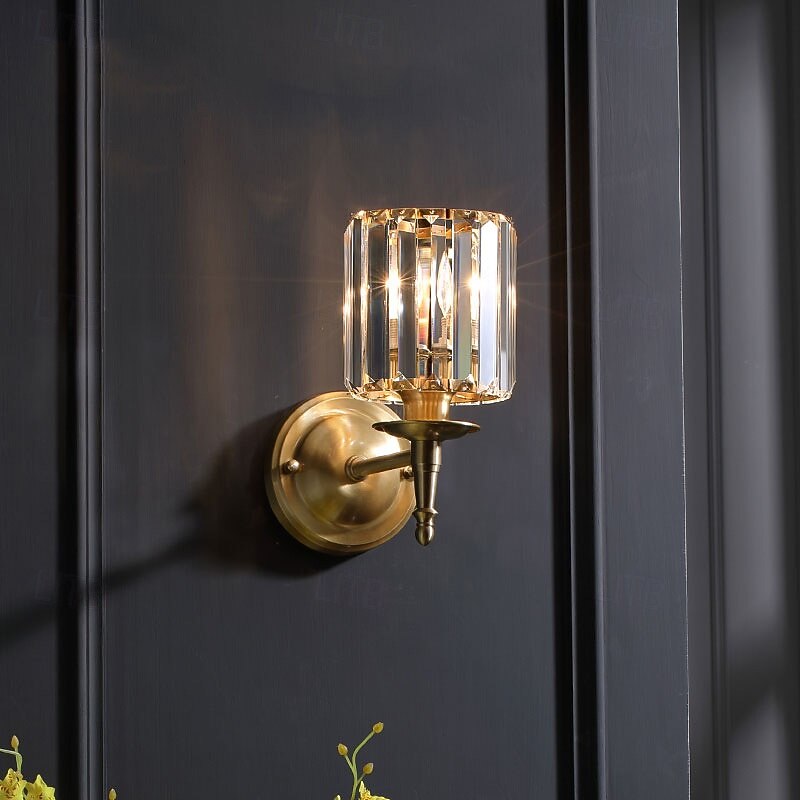 Indoor Modern Indoor Wall Lights Bedroom Dining Room Copper Wall Light 110-120V 220-240V 5 W2