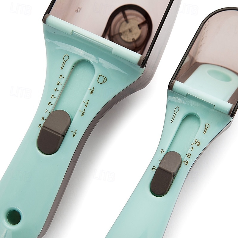 Adjustable Measuring Spoon, Multifunctional Cooking Metering Scoop Scale Baking Accessories Kitchen Tool Sets Measurements for Solid/Powder/Liquid4