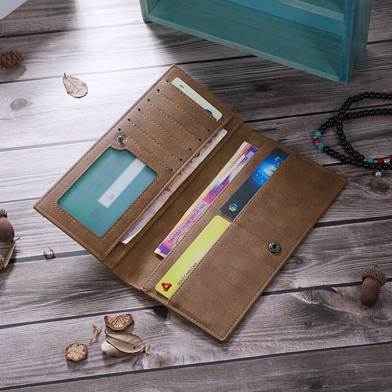 Personalized Photo Engraved Leather Wallet Custom Best Gift for Dad, Custom Name and Initial, Unique Design for Valentine's Day, Father's Day, Anniversary, Birthday, Christmas Gift for Him3