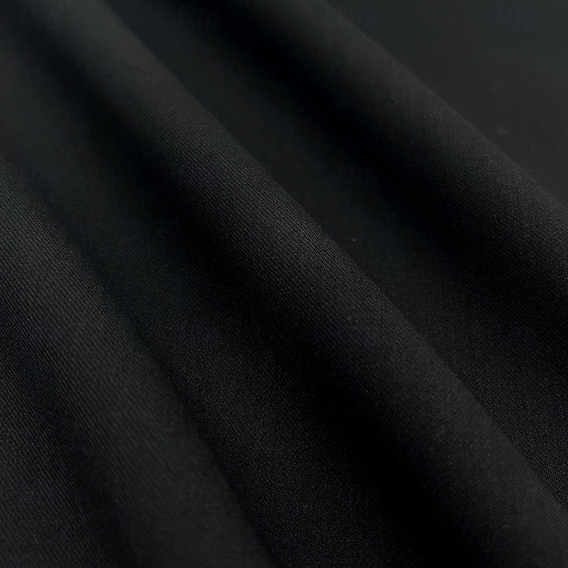 Men's Wedding Party Suits Black Tie Tuxedos Formal Solid Colored Standard Fit 2 Piece Double Breasted Six-buttons3