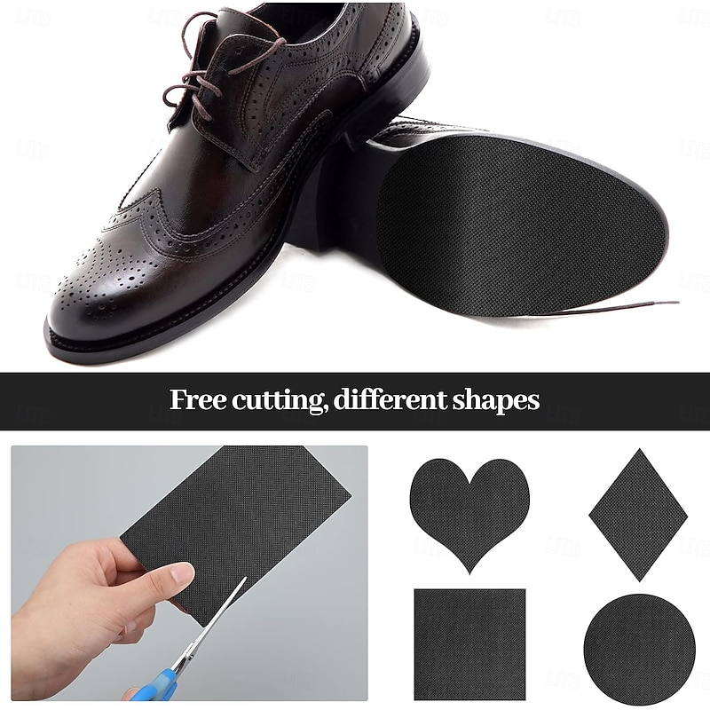 Anti-Slip Shoe Sole Protector Pads for High-Heels,Silicone Anti Slip Shoe Grips on Bottom of Shoes, Self-Adhesive Sole Guard for Shoes4