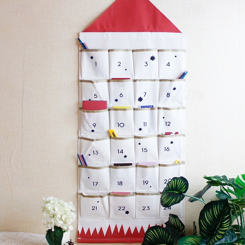 Nordic style storage hanging bag wall hanging storage hanging bag living room bedroom office door behind dormitory storage