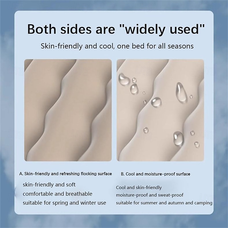 Car Air Mattress Inflatable Car Air Mattress with Pump Thickened Backseat Travel Bed Portable Sleeping Pad3