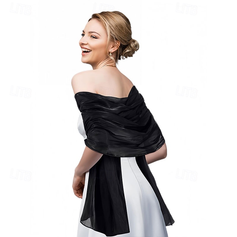 Women's Scarf Shawls and Wraps for Evening Dress Fashion Scarf for Wedding Bridesmaid Gifts - Main Image