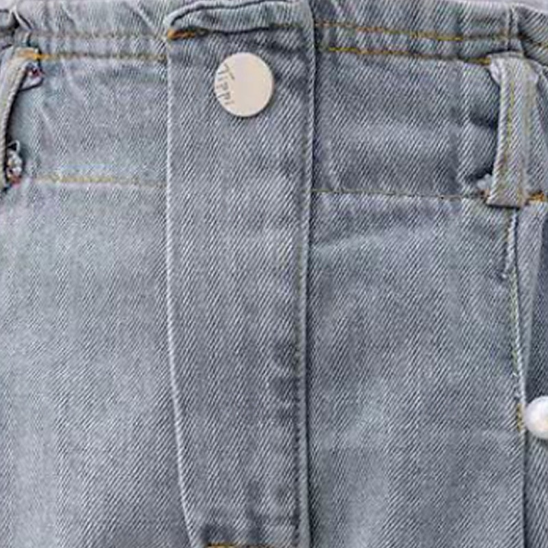 Kids Girls' Shorts Butterfly Streetwear Patchwork School 4-12 Years Summer Blue Dusty Blue Light Grey4