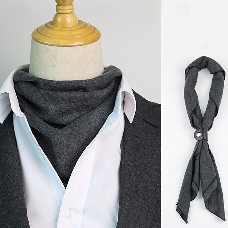 Men's Neckties Fashion Business Plain Wedding Party Daily Wear2