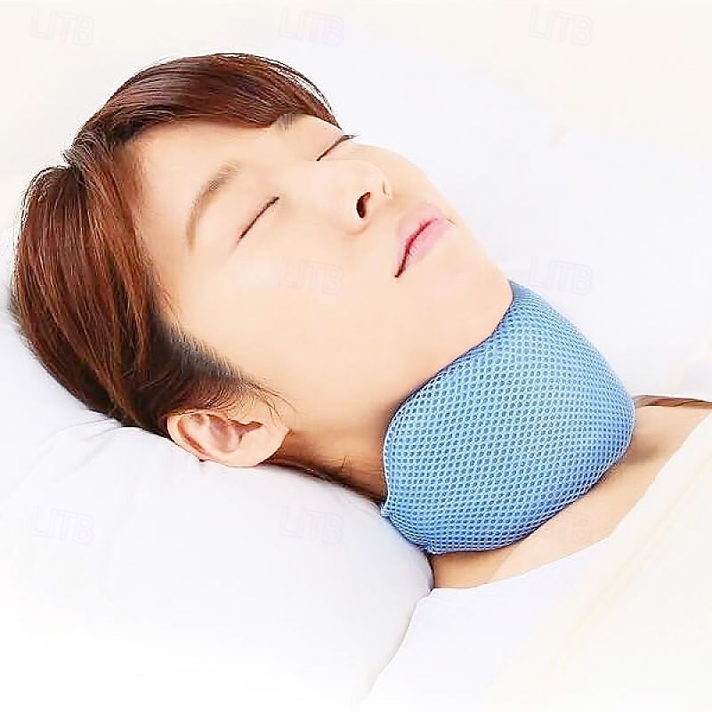 Anti Snore Chin Strap Adjustable Stop Snoring Sleep Neck Brace Sleep Suppor