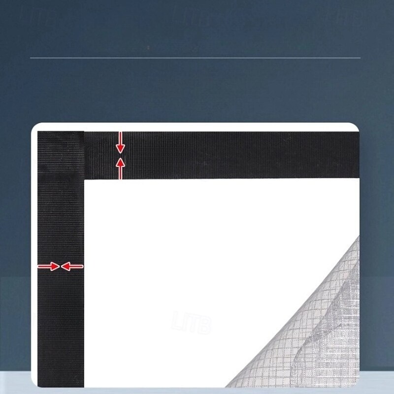 Magnetic Screen Door Portable, Mesh Screen Door Fly or Bug Screen Magnetic, Doorway For Sliding Door,Garage,Patio,Kitchen,Living,Window Room,Bedroom,Bar,Pet and Kid Easy Entry2