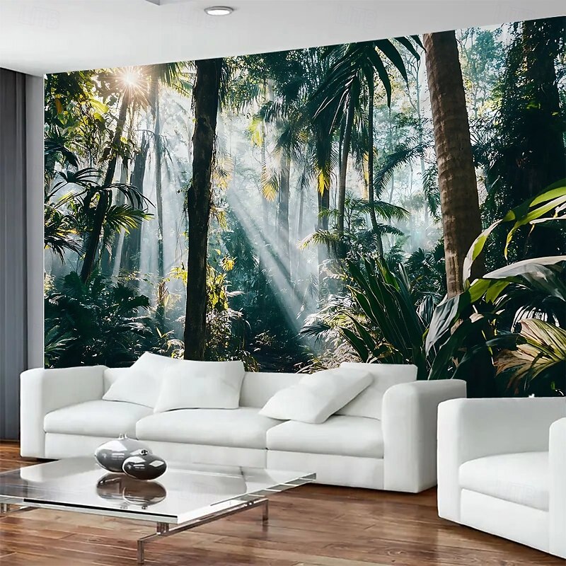 Tropical Plants Forests Animal Landscapes Hanging Tapestries Mural Art Large-Scale Tapestries Mural Decorations Photos Backgrounds Curtains Home Furnishings Bedrooms Living Rooms Decorations2
