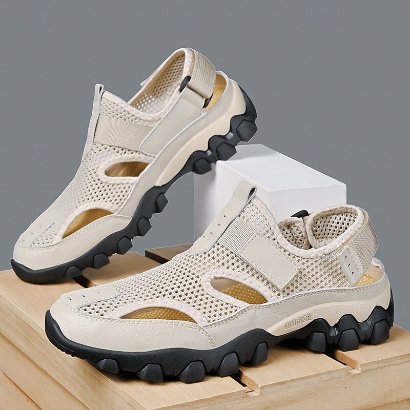 Men's Sporty Outdoor Slip-On Shoes with Ventilated Upper and Anti-Slip Sole - Ideal for Summer, Beach and Water Sports3