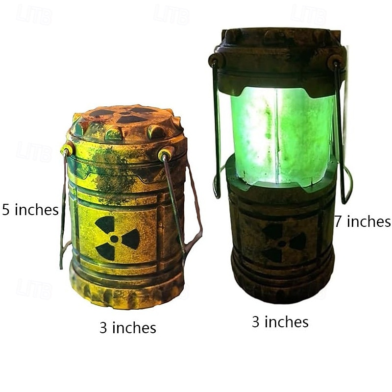 Nuclear Reactor Lantern Night Light  Industrial Sci-Fi Aesthetic2