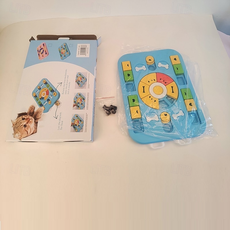 Dog Feeders / Food Storage / Feeding Bowl Plastic Training Adjustable Flexible Bowls & Feeders Color Block Pink Blue Bowls & Feeding Training Home Causal3