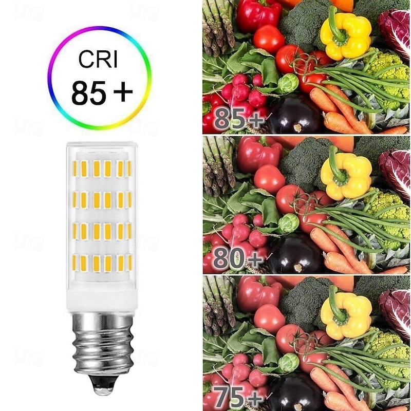 E14 LED Corn Light Bulbs 12V 24V AC/DC 5W 63LED 4014 SMD Bulb 40W Incandescent Bulb Equivalent 400-450 Lumen Dimmable for Home Boat RV Camper Marine 4pcs3