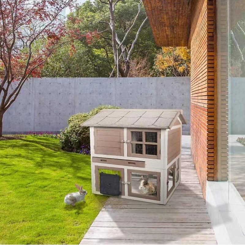 Rabbit Hay Feeder Bag,Hay Holder with Adjustable Shoulder Strap,Hay Bag Hanging Feeder for Rabbit Guinea Pig,Small Animals Hay Feeder Bag with Oxford Cloth Fabric2