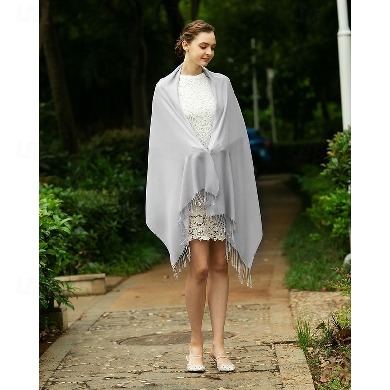 Pashmina Shawls and Wraps for Evening Dress Women's Scarf Wedding Bride Bridesmaid Gifts4