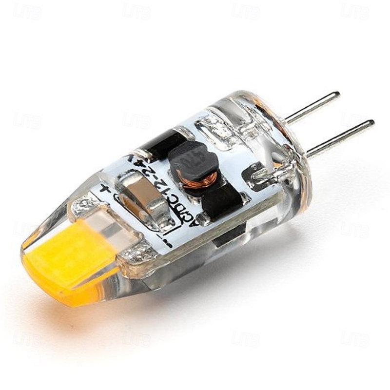 G4 LED Light Bulbs AC/DC12V-24V 2W Dimmable G4 Bi-pin T3 JC Base Bulb Equivalent to 20W G4 Halogen Bulb White Warm White for crystal chandelier 10pcs2