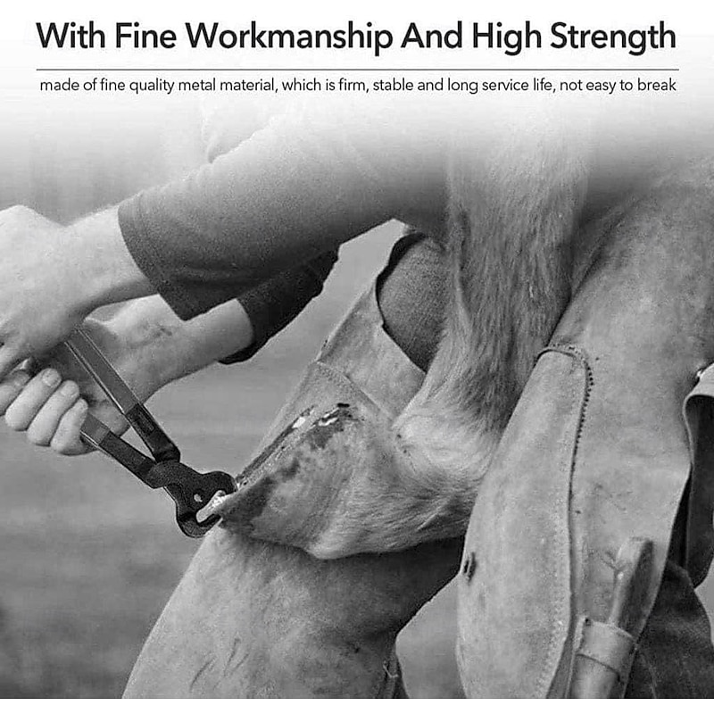 Goat Horseshoe Trimmer Goat Hoof Cutting Scissor Horse Farrier Shear Tool Fits for Goats Sheep Horses4