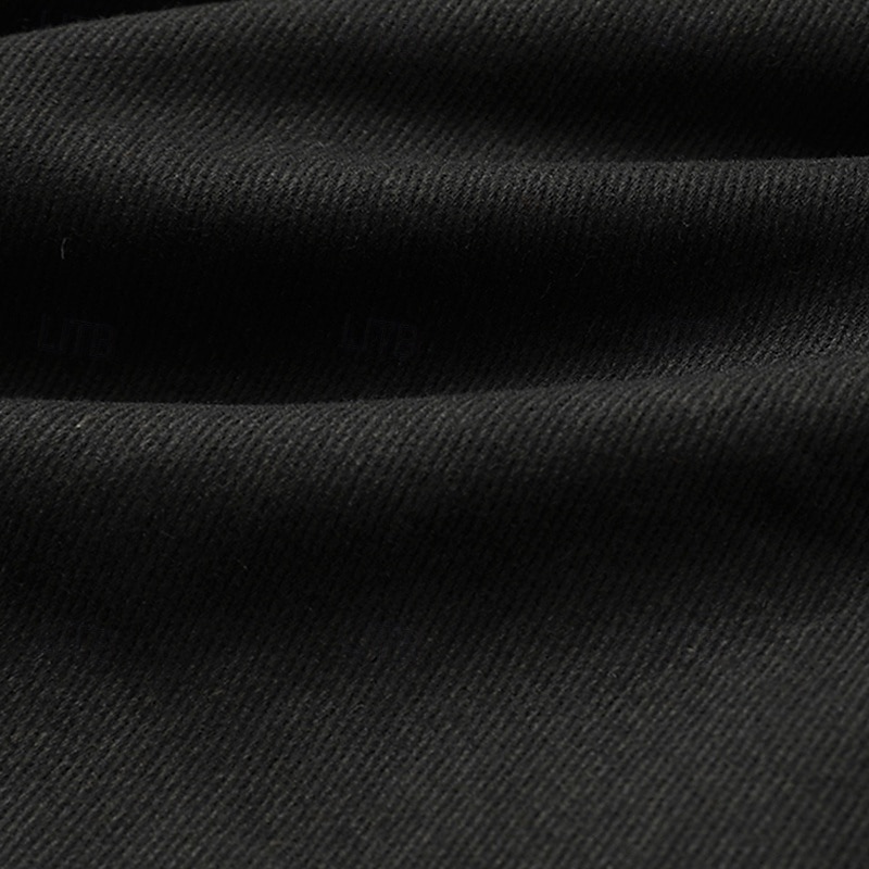 Men's Cargo Shorts Outdoor Shorts Camping Shorts Casual Shorts Hiking Shorts Elastic Waist Multi Pocket Straight Leg Solid Color Plain Moisture Wicking Wearable Knee Length Daily Running Fashion4