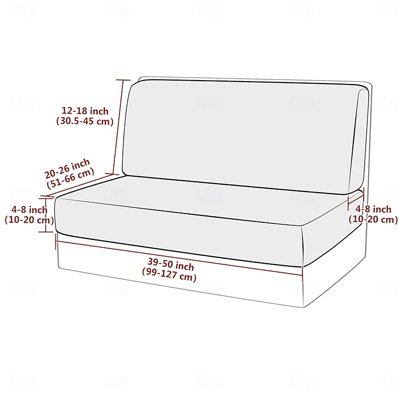 Velvet Rv Dinette Cushion Covers - 2-Piece Silver Fox Velvet Dustproof and Scratch-Resistant Design - Ideal for Restaurants, Cafes, and Motorhome Seat Protection2