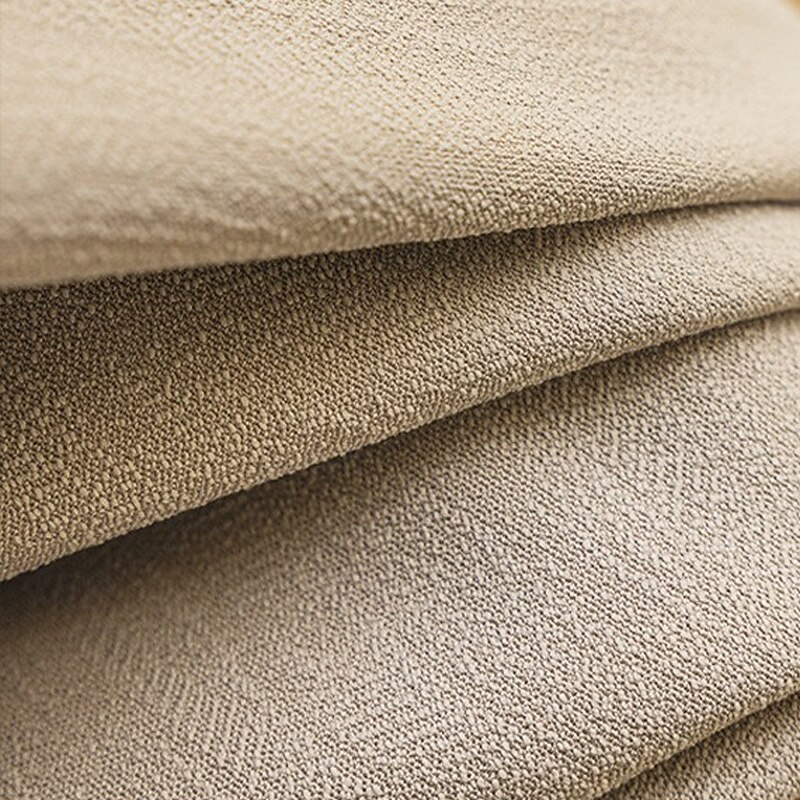 Linen Textured Thermal Curtains Blackout Privacy Protection Draperies, Noise Reducing Ring Top Drapes, for Bedroom/Living Room/Hotel 1pc3