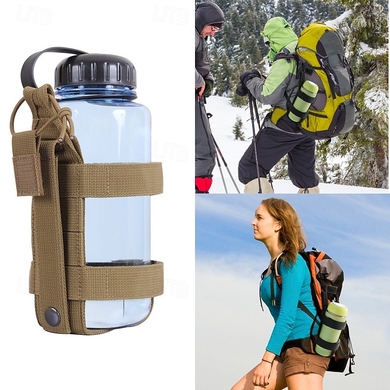 Outdoor Climbing Water Cup Set Molle System Portable Outdoor Adjustable Kettle Set4