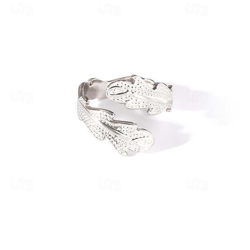 Ring For Women's Daily Holiday Date Steel2