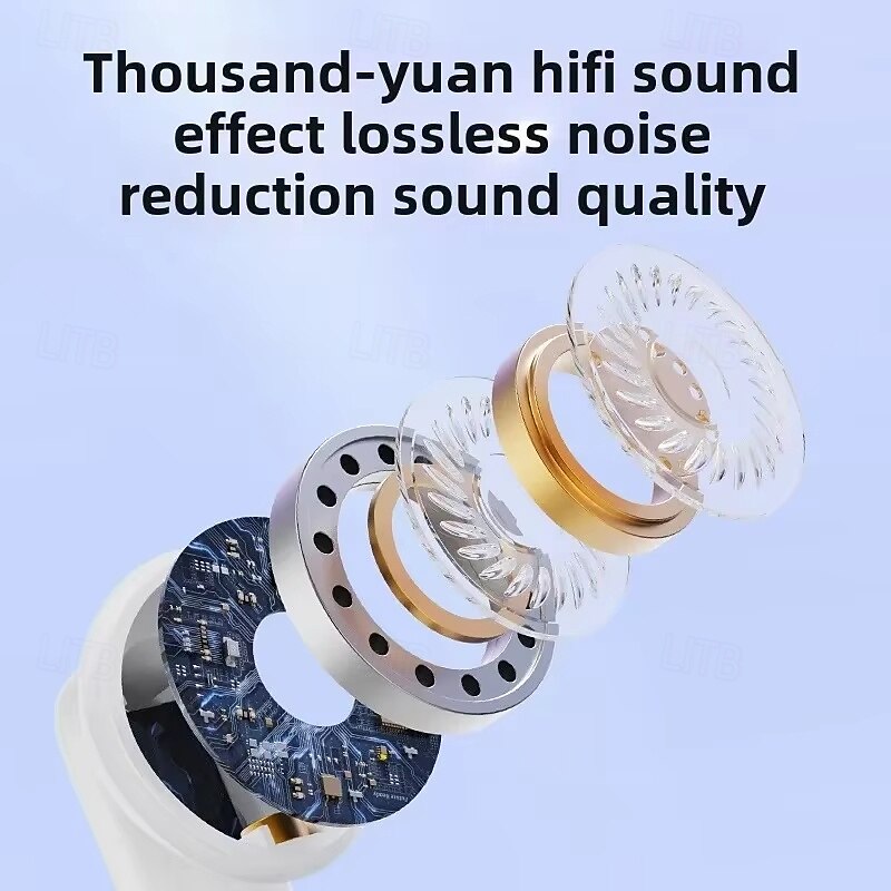 X90 TWS Wireless Earbuds – Bluetooth Headphones with HiFi Sound, 25H Battery, LED Display, Dual Mic Noise Reduction, Clear Voice Calls, Comfort Fit3