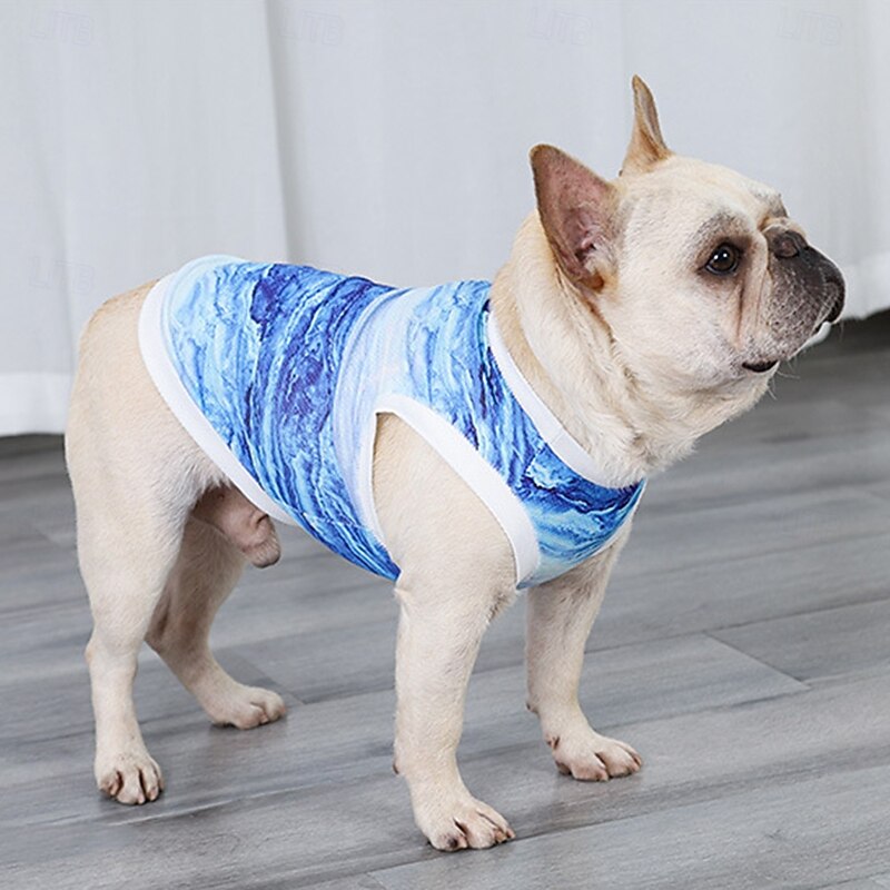 Dog Cooling Vest, Breathable Pet Cooling Vest, Evaporative Comfortable Dog Cooling Coat, Summer Dog Cooling Jacket for Outdoor Hiking Training