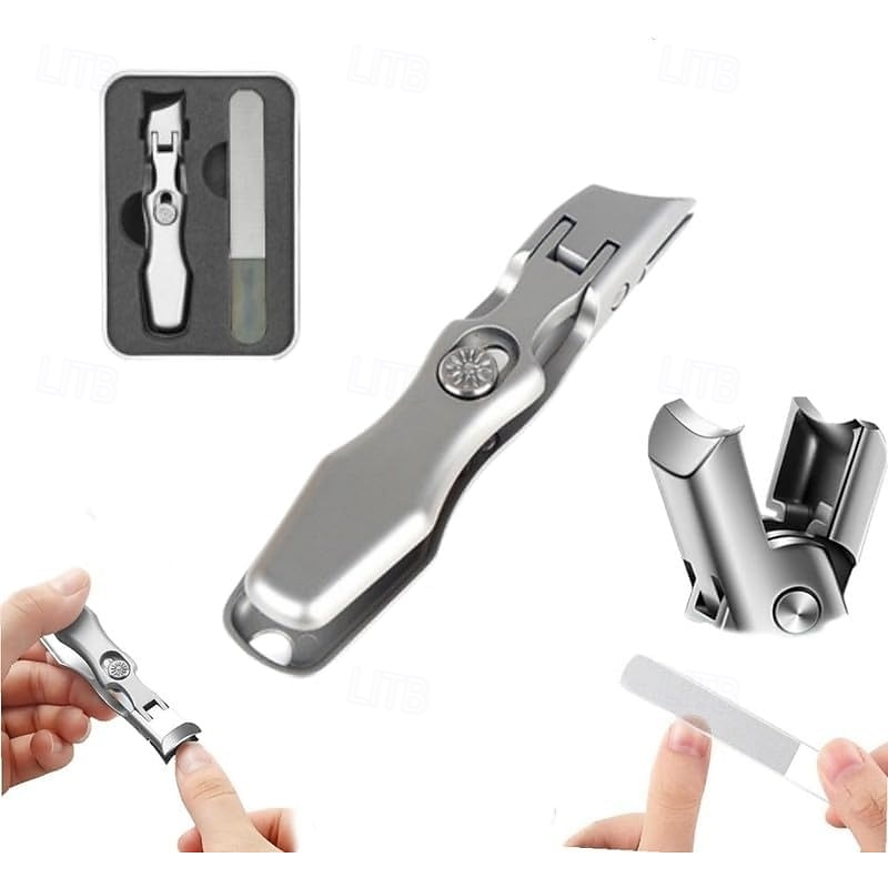 Toe Nail Clippers for Thick Nails, Sharp Nail Clippers Wide Mouth Toenail Clippers Seniors Super Sharp Stainless Steel Nail Clippers for Men Women3