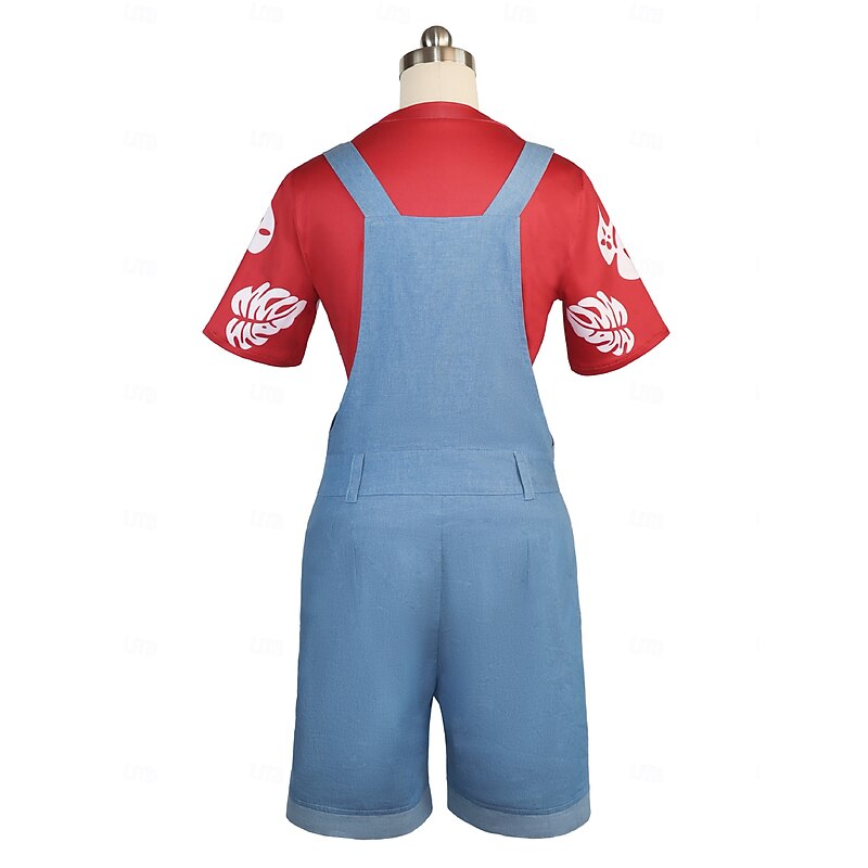 the Blue Monster Lilo Cosplay Costume Cosplay Movie Cosplay for Women's Girls' Kid's Adults' Halloween Carnival Party4