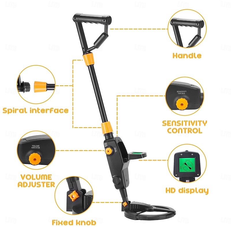 MD-1008A Underground Metal Detector - Archaeological Treasure Hunting Device, Gold Silver Copper Detector for Outdoor Treasure Hunting4