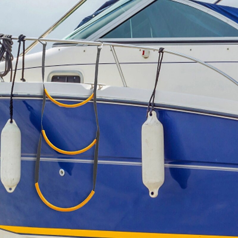 Detachable Rope Ladder For Lnflatable Boats,Jet Skis, Cruise, Assist Boat Folding Ladder4