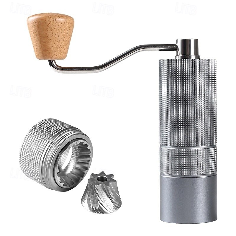 Manual Coffee Grinder Hand Adjustable Steel Core Burr For Kitchen Portable Hand Espresso Coffee Milling Tool