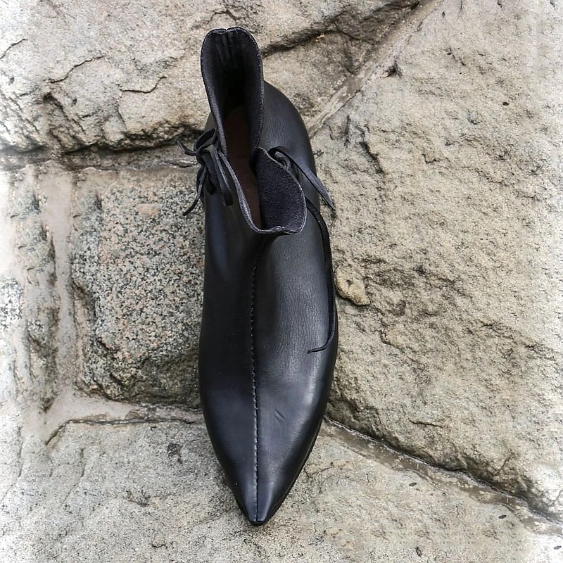 Retro Vintage Medieval Renaissance Shoes Fancy Dress Men's Celtic Pirate Halloween Carnival Masquerade Masquerade Party & Evening Adults' Shoes4