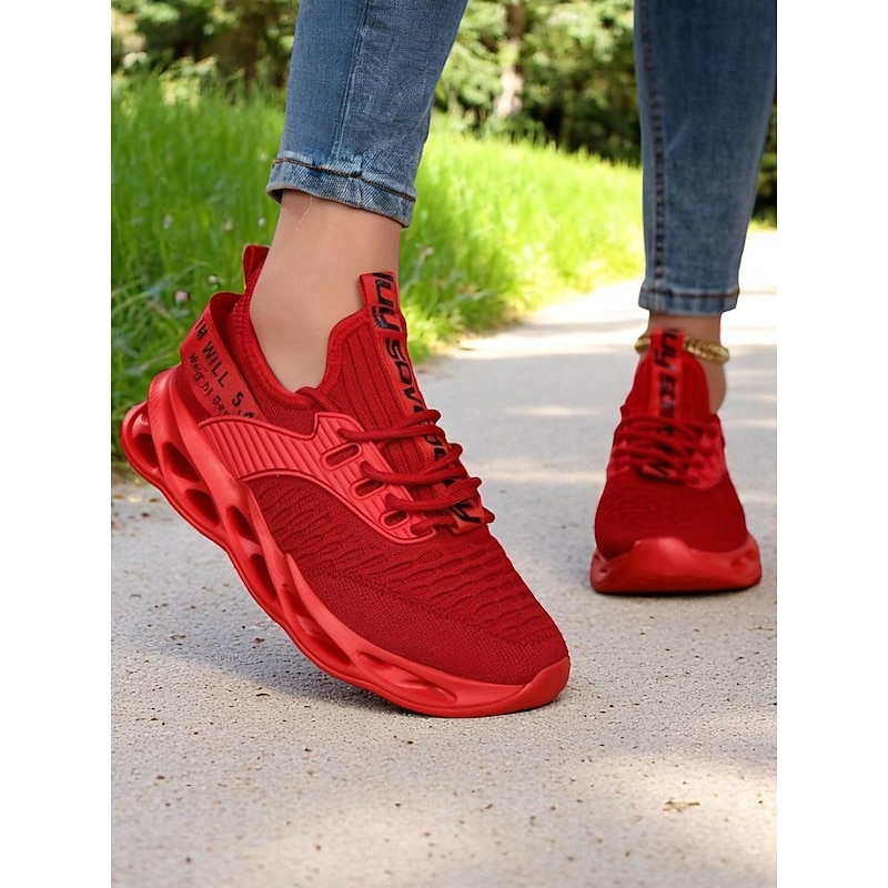 Women's Rose Pink Air Cushion Running Shoes – Lightweight Shock-Absorbing Athletic Sneakers for Fitness, Gym and Outdoor Training2