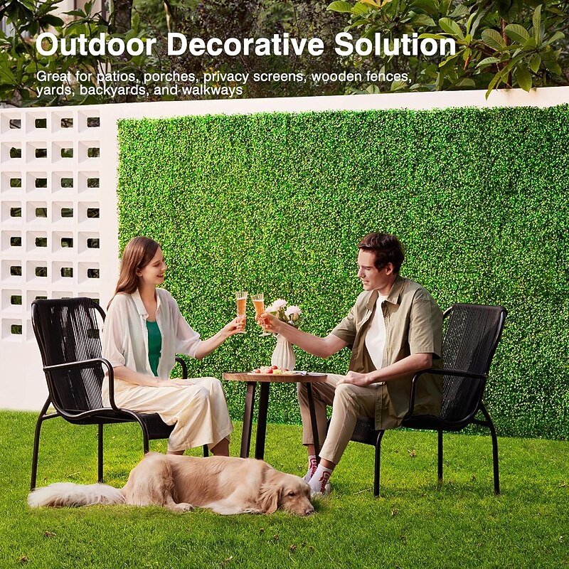 Simulated Eucalyptus Plants, Artificial Wall Decor for Home, Wedding, Outdoor Garden, Fence Decoration, Party & Home Decor4