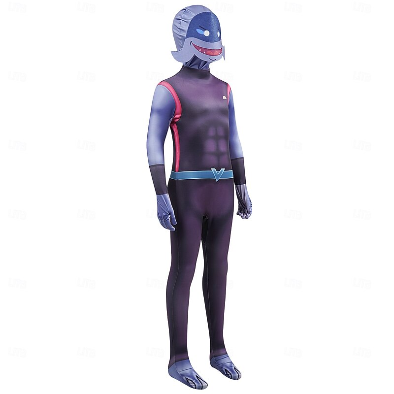 Lilo Captain Gantu Cosplay Costume Cosplay Movie Cosplay for Men's Women's Boys' Kid's Adults' Halloween Carnival Party3