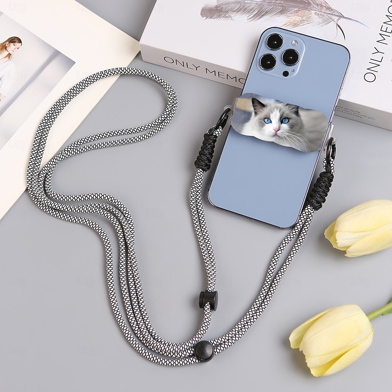 Personalized Photo Phone Grip Holder Custom, HD Printed Phone Back Clip Stand, Unique Gift for Dad Mom Lover Friends for Father's Day Mother's Day Birthday Christmas