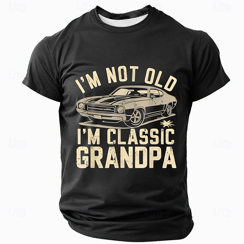 Men's Funny Grandpa Short Sleeve T-Shirt - 
