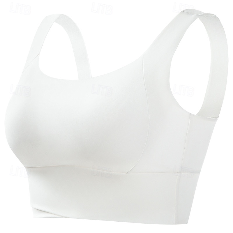 Women's Plus Size Tight Tops Solid Color Sports Sleeveless Sleeveless Crew Neck Crop Tops Gym Sage Green Black White Pink Dusty Blue Summer Spring Fall3